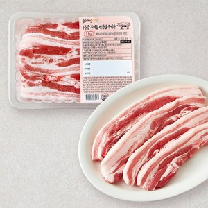 곰곰 1등급 두꺼운 삼겹살 구이용 (냉장), 1kg, 1개