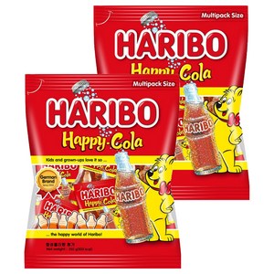 하리보 해피콜라향 젤리, 250g, 2개