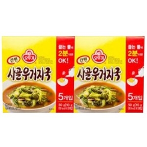 오뚜기 간편 사골 우거지국 5p, 50g, 2개