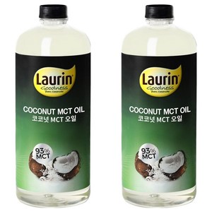 라우린 코코넛 엠씨티 오일, 946ml, 2개