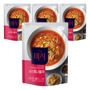 더미식 김치콩나물국, 350g, 4개