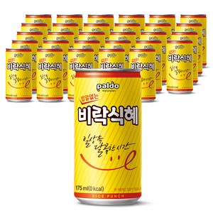 팔도 밥알없는 비락식혜, 175ml, 30개