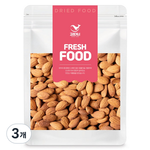 고래거너 볶음아몬드, 1kg, 3개