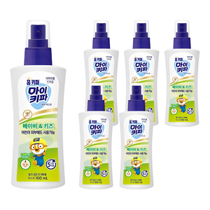 홈키파 마이키파 베이비 앤 키즈 미스트, 100ml, 6개