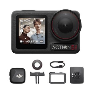 DJI 오즈모 액션 5프로 브이로그 콤보 액션캠 + Mic Mini 세트