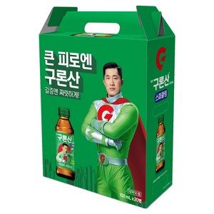 해태htb 구론산 스파클링 오리지날액 선물세트, 150ml, 20개