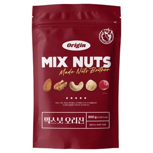 너츠브라더 믹스넛 오리진, 600g, 1개
