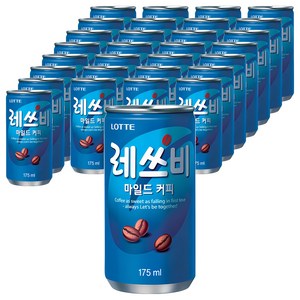 레쓰비 마일드 캔커피, 175ml, 120개