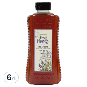비엣꿀 베트남 야생화꿀, 2kg, 6개