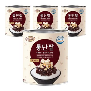 리치스 통단팥, 3kg, 4개