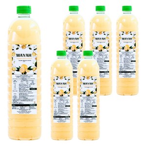 마야 NFC 레몬즙 주스, 1L, 6개