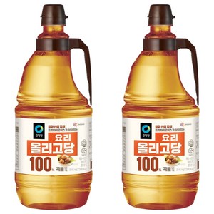 청정원 요리 올리고당, 2.45kg, 2개