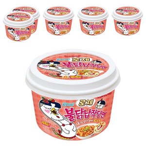 불닭볶음면 로제 납작 당면, 169.4g, 6개