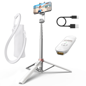 셀루미 Type C 충전 풀 포퍼먼스 스마트폰 셀카봉삼각대 130cm