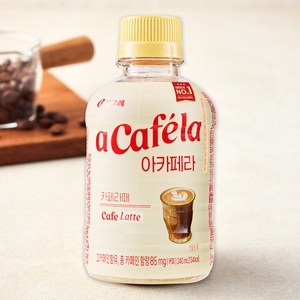 빙그레 아카페라 카페라떼, 240ml, 1개