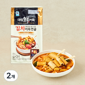 대림선 김치 어묵전골, 314g, 2개