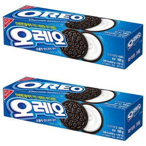 오레오 화이트 샌드위치 쿠키, 100g, 48개