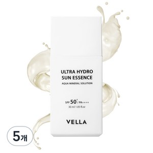 벨라 울트라 하이드로 선에센스 SPF 50+ PA++++, 30ml, 5개