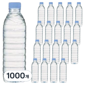 모닝캄 생수 무라벨, 500ml, 1000개