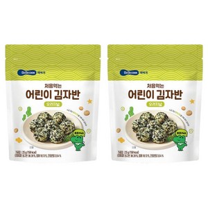 베베쿡 처음 먹는 어린이 김자반, 오리지널, 25g, 2개