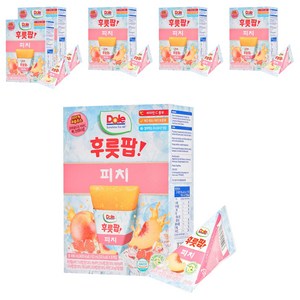 돌 후룻팝 피치, 496ml, 6개