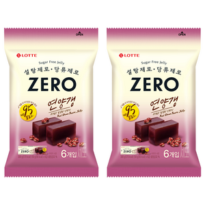 롯데제로 연양갱 50g x 6p, 300g, 2개