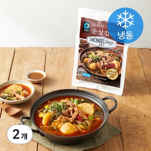 청정원 호밍스 우거지 순살 감자탕 (냉동), 700g, 2개