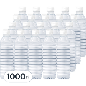 지리산물하나 eco 생수 무라벨, 500ml, 1000개