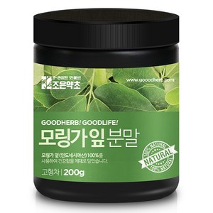 조은약초 프리미엄 모링가 잎가루, 200g, 1개