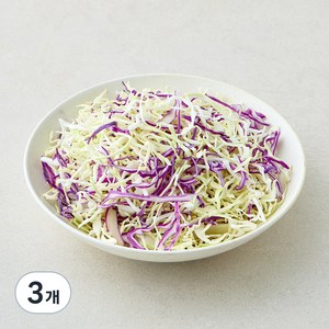 팜에이트 양배추와 적채믹스, 1kg, 3개