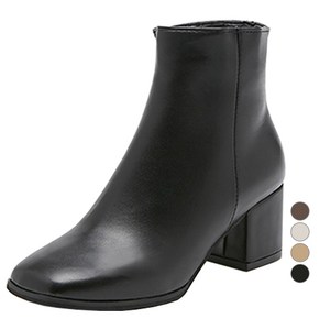 착한구두 브리트 스퀘어 앵클부츠