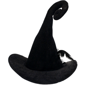 앤도파티 모임 파티용 마법사 모자, 1개, 블랙