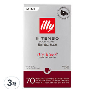 일리 인텐소 볼드 로스트 미니 인스턴트 원두커피스틱
