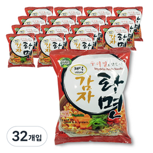 삼육 우리밀 감자라면 114g, 32개