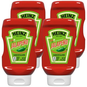 하인즈 할라페뇨 토마토 케첩, 397g, 4개