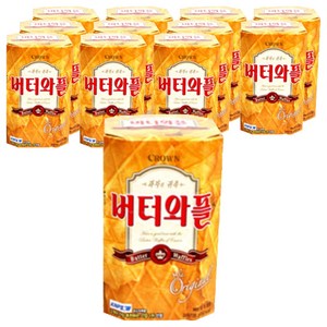 크라운 버터와플, 135g, 12개