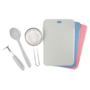 투데코 필수 준비물 이유식 조리기 세트, 거름채망+실리콘주건..., 그레이, 1세트