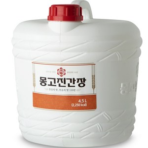 몽고진간장, 1개, 4.5L