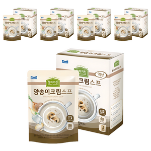 매일유업 상하키친 양송이크림스프, 450g, 5개