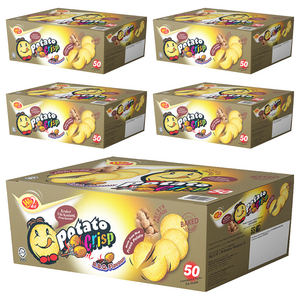 윈윈푸드 포테이토 크리스프 스낵 바베큐맛 50p, 1kg, 5개