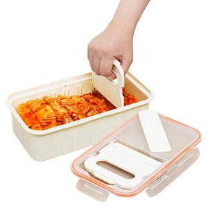 인블룸 반포기 김치자르미 김치통 + 커터칼 세트, 3L, 1개