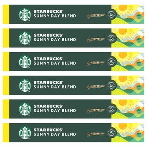 스타벅스 써니데이 블렌드 by 네스프레소 캡슐커피