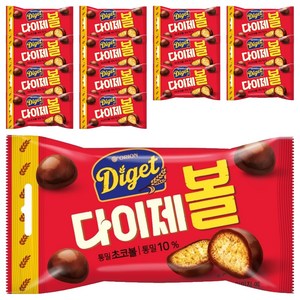 다이제 초코볼, 42g, 15개