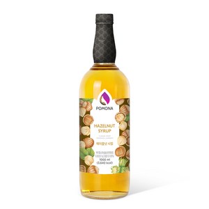 포모나 헤이즐넛 시럽, 1L, 1개