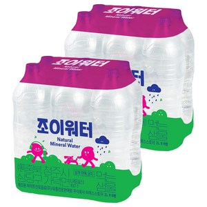 조이워터 생수 무라벨, 2L, 12개
