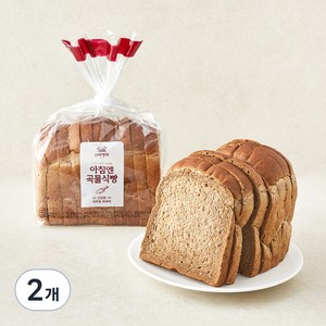 신라명과 아침엔 곡물식빵, 400g, 2개