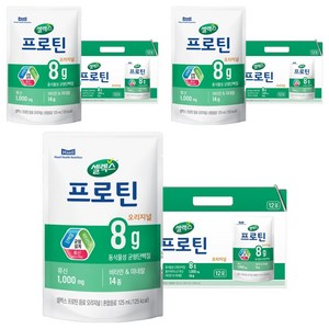 셀렉스 프로틴 파우치 음료 오리지널, 125ml, 36개