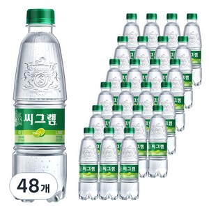 씨그램 라임 탄산음료, 350ml, 48개