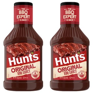 헌츠 오리지날 바베큐소스, 510g, 2개