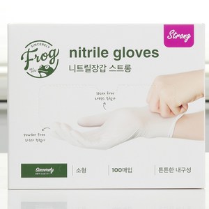 프로그 니트릴장갑 3.8 파우더 프리
